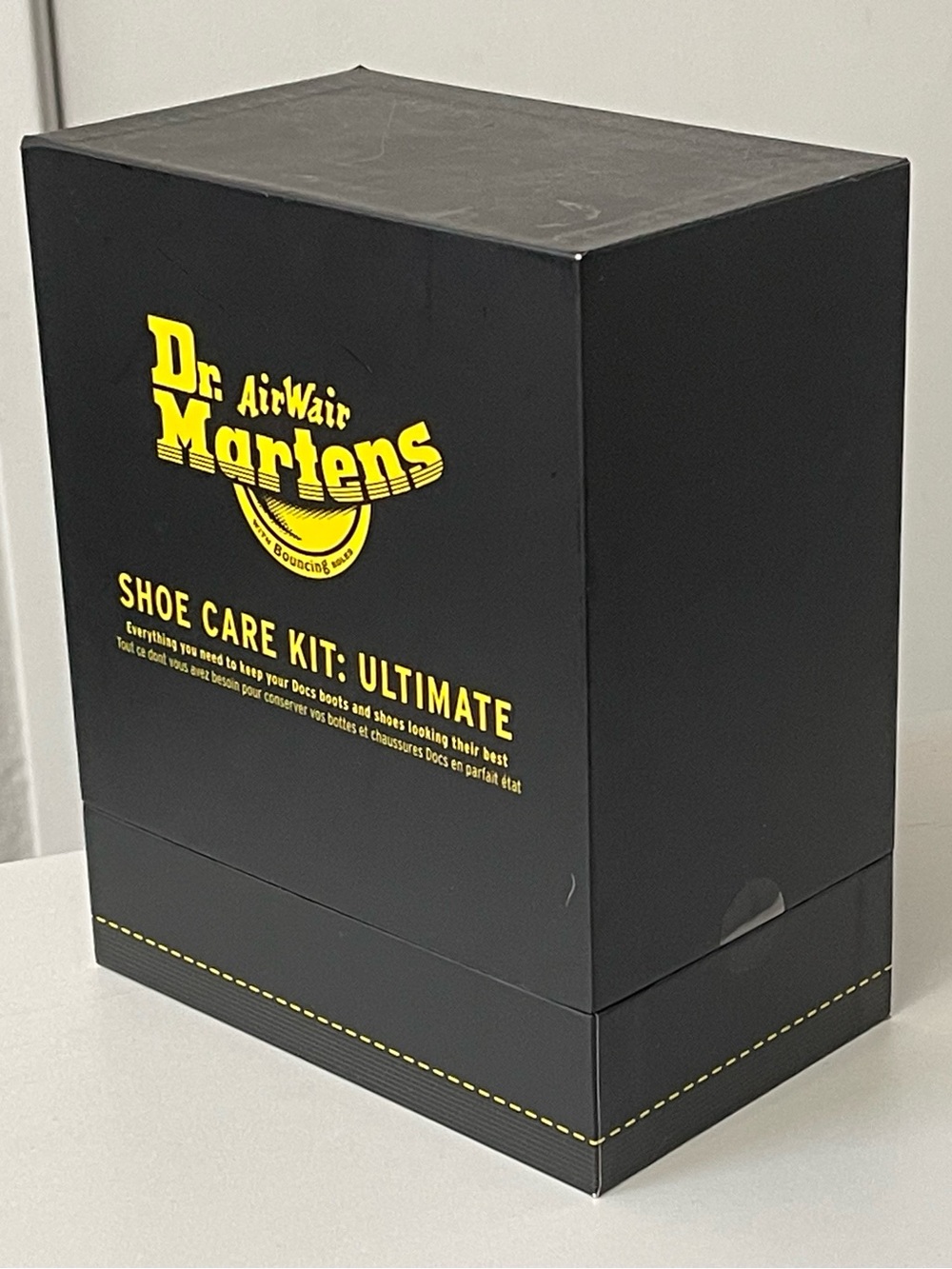 Dr. Martens Black Box with Yellow Logo